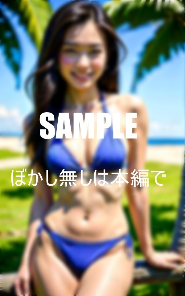 ビーチに来ても止まらぬ淫乱巨乳水着美熟女たち水着の下の秘密の性欲_1