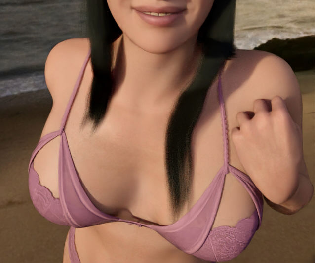 【3DCG写真集】熟女の体がなまなまし過ぎる_3