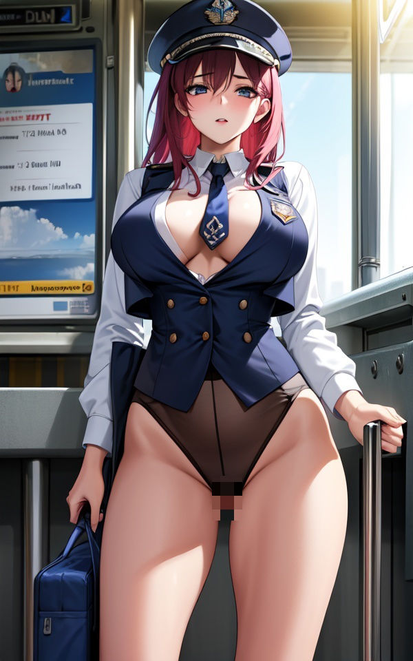 爆乳車掌さん_2