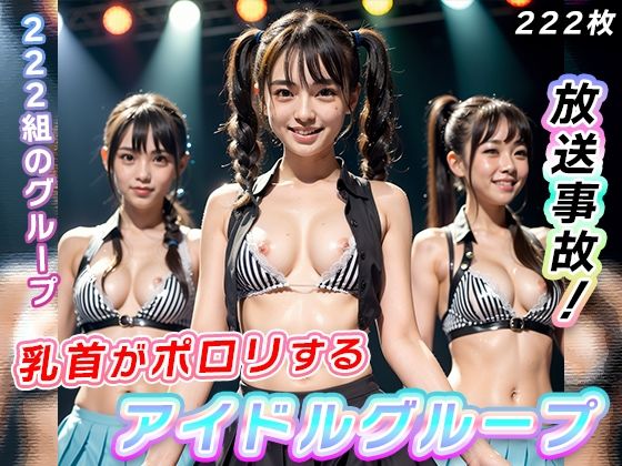 乳首がポロリする、アイドルグループ【222組の国民的アイドル】_0