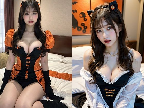 ハロウィンコスプレしてる彼女たちが可愛すぎるvol3_0