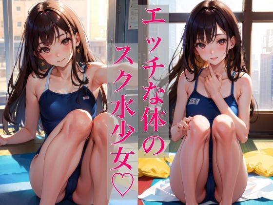 エッチな体のスク水少女 〜恥ずかしいからちょっとだけだよ〜